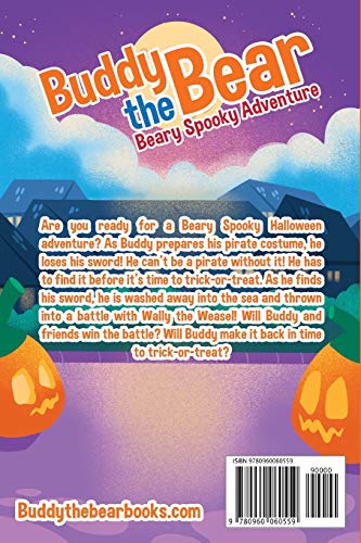 Buddy the Bear  Beary Spooky Adventure,Used