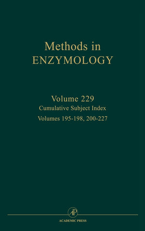 Cumulative Subject Index (Volume 229) (Methods In Enzymology, Volume 229)