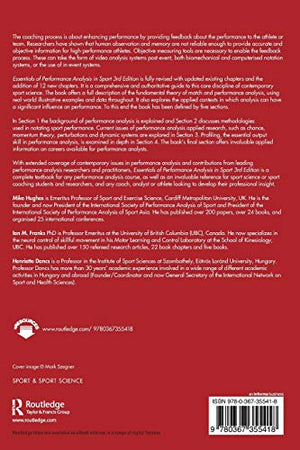 Essentials of Performance Analysis in Sport: Third edition,Used