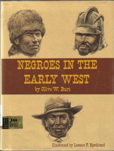 Negroes In The Early West,Used