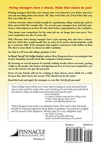 Brand Yourself! for College Students: How to Use Personal Branding to Get the Job You Want!,Used