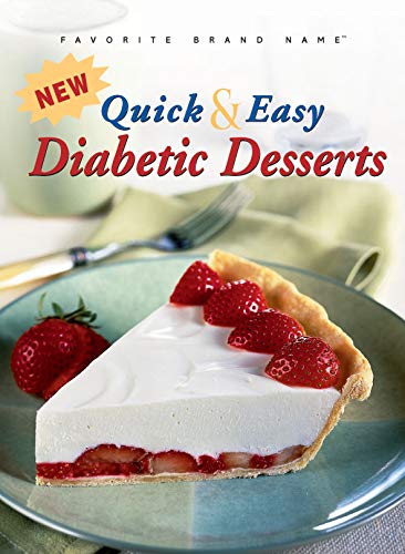 New Quick & Easy Diabetic Desserts,Used