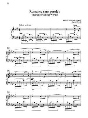 Anthology of Romantic Piano Music (An Alfred Masterwork Edition) (Book & DVD),Used