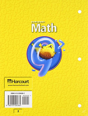 Harcourt Math, Grade 2: Practice Workbook,Used