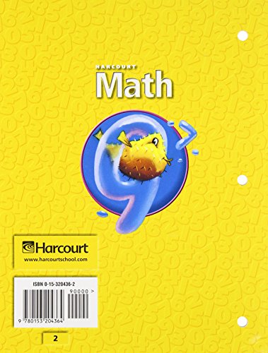 Harcourt Math, Grade 2: Practice Workbook,Used