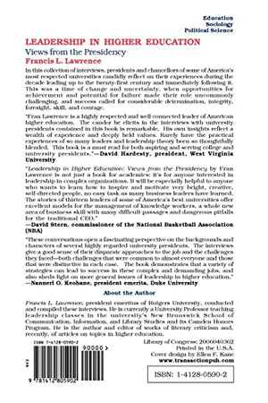 Leadership in Higher Education,Used