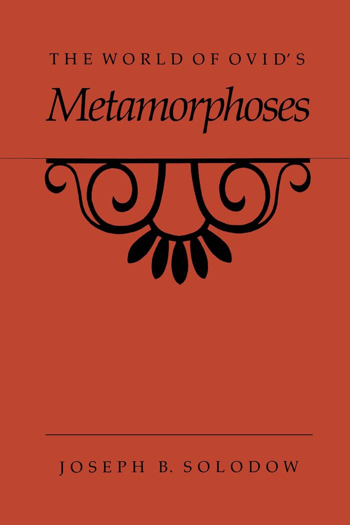 The World Of Ovid'S Metamorphoses,Used