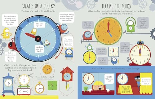 Lifttheflap Telling The Time (Lifttheflap Maths)