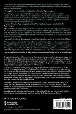 Interpretation in Jungian Analysis: Art and Technique,New