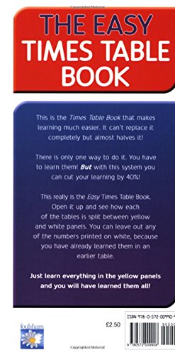 Easy Times Table Book (Know How),Used