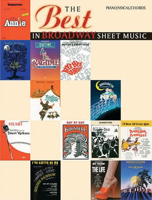 The Best in Broadway Sheet Music: Piano/Vocal/Chords (The Best in Sheet Music),Used