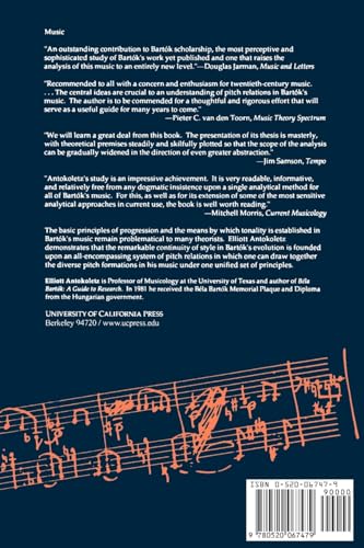 The Music of Bela Bartok: A Study of Tonality and Progression in TwentiethCentury Music,New