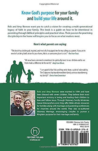 Visionary Parenting: Capture a GodSized Vision for Your Family,New
