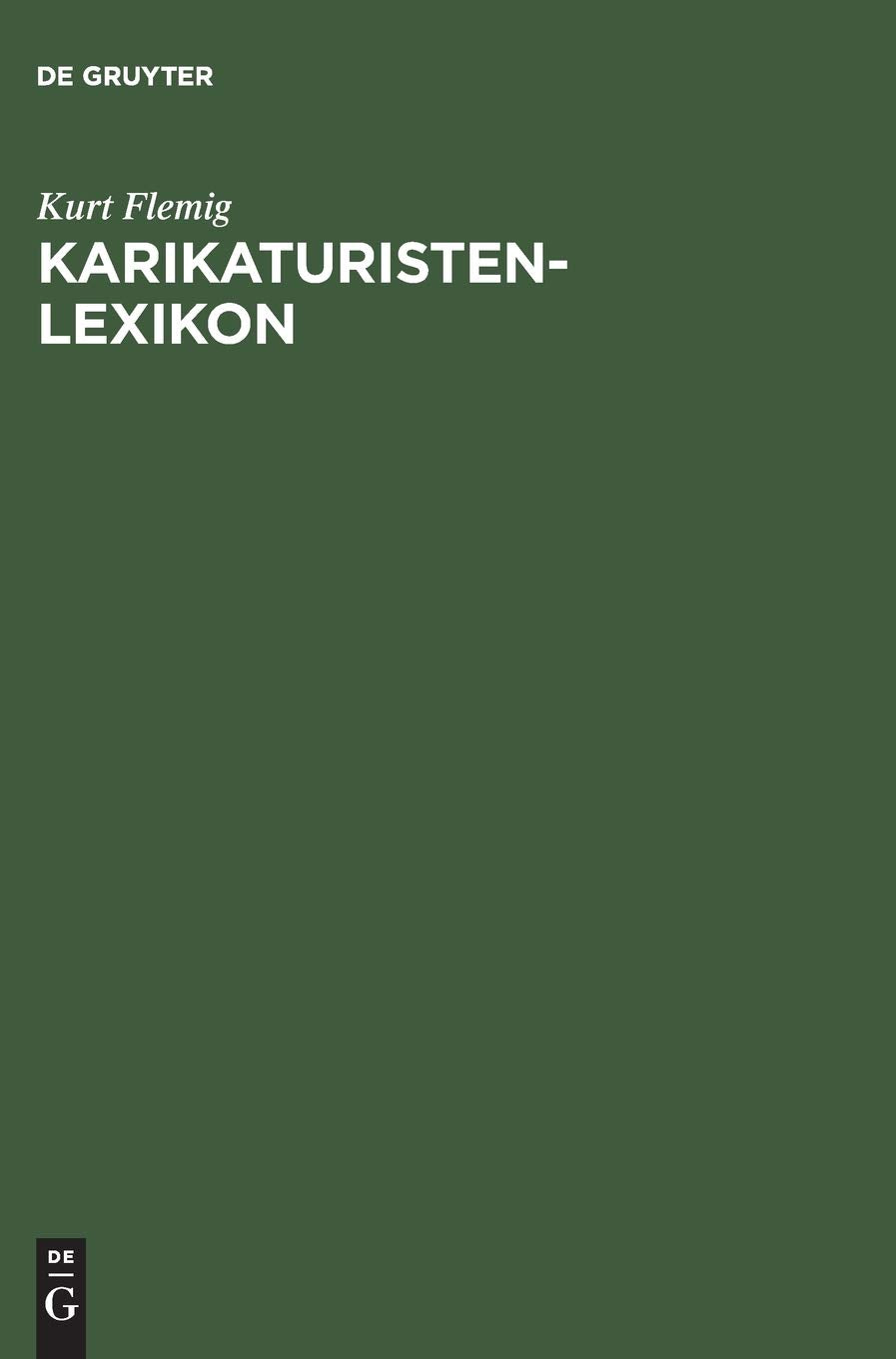 KarikaturistenLexikon,Used