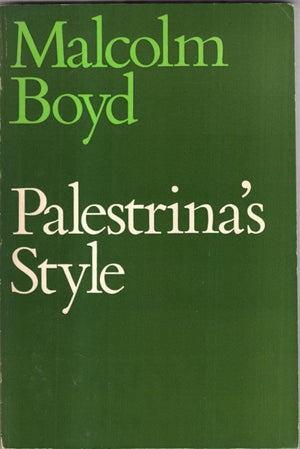 Palestrina's style;: A practical introduction,Used