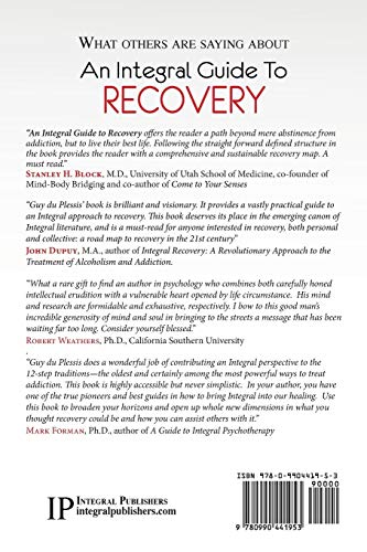 An Integral Guide to Recovery: Twelve Steps and Beyond,Used