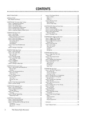 The Guitar Style Resource: A Comprehensive Guide to Exploring New Techniques and Styles from Heavy Metal to Jazz (Style Resource,Used