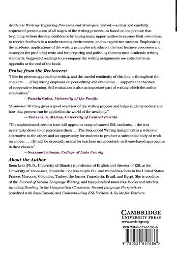 Academic Writing: Exploring Processes and Strategies,Used