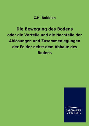 Die Bewegung des Bodens (German Edition),Used