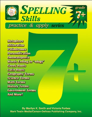 Spelling Skills, Grades 7  8 (Practice & Apply),Used