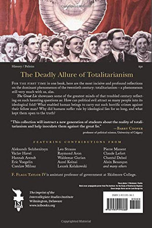 The Great Lie: Classic and Recent Appraisals of Ideology and Totalitarianism (Religion and Contemporary Culture),Used
