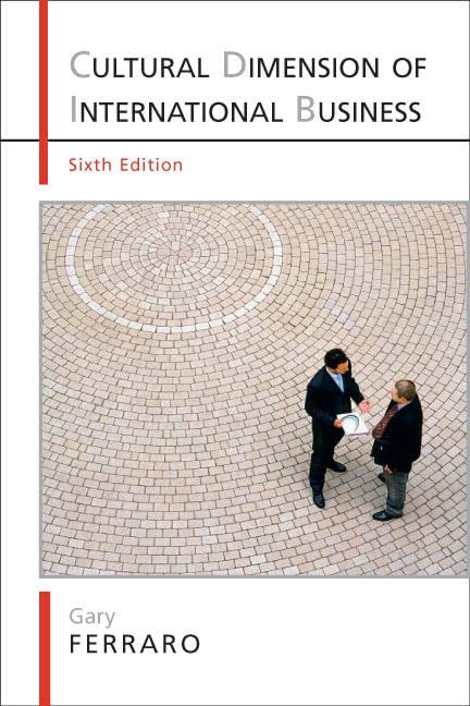 The Cultural Dimension Of International Business, 6Th Edition,Used