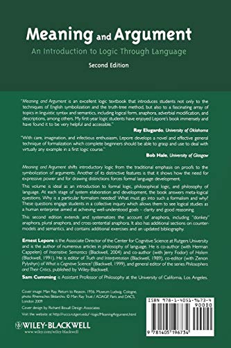 Meaning and Argument 2e,Used
