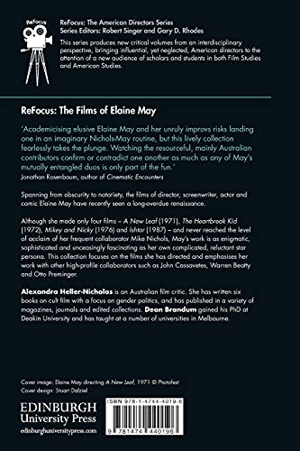 ReFocus: The Films of Elaine May (ReFocus: The American Directors Series),Used