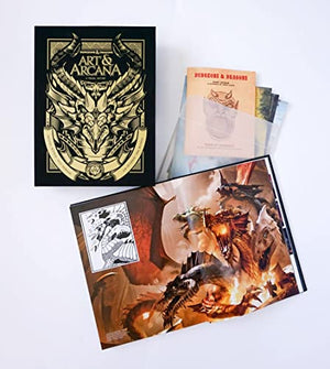 Dungeons & Dragons Art & Arcana [Special Edition, Boxed Book & Ephemera Set]: A Visual History,Used