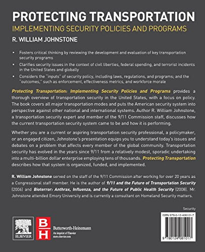 Protecting Transportation: Implementing Security Policies and Programs,Used