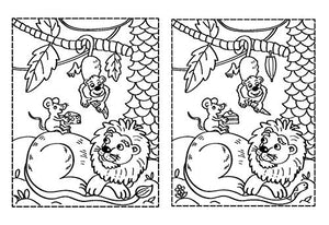 Spot the Differences Picture Puzzles (Dover Little Activity Books: Puzzles),Used
