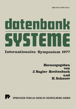 Datenbanksysteme: Internationales Symposium 1977 (German Edition),Used