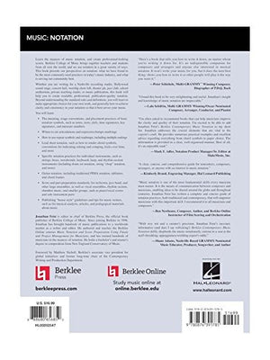 Berklee Contemporary Music Notation,Used