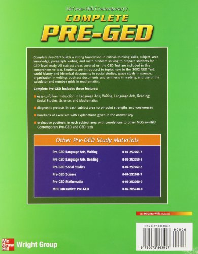 Complete Preged (GED Calculators),Used
