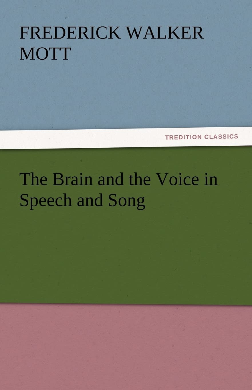The Brain and the Voice in Speech and Song,Used