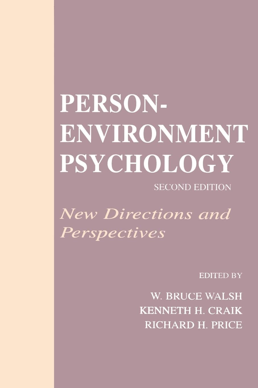 Personenvironment Psychology,Used