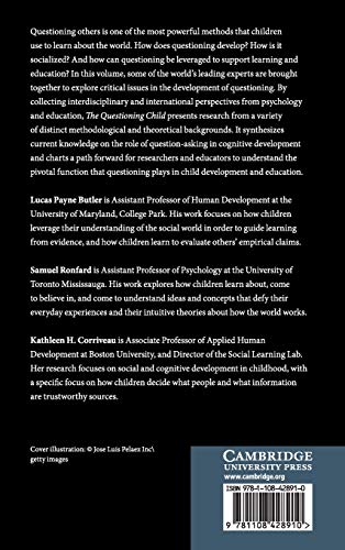 The Questioning Child: Insights from Psychology and Education,Used