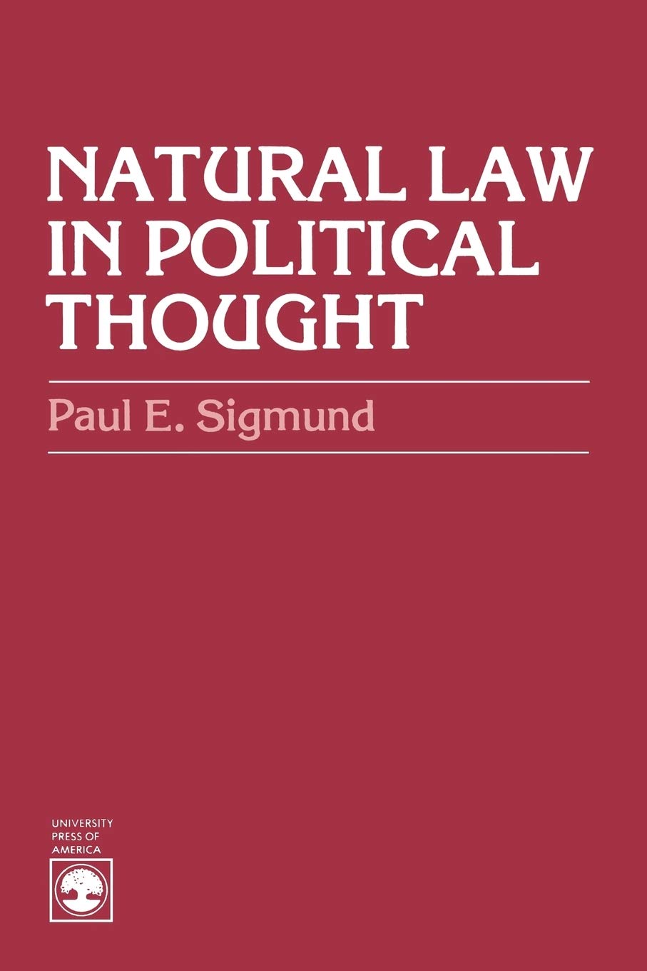 Natural Law In Political Thought,Used