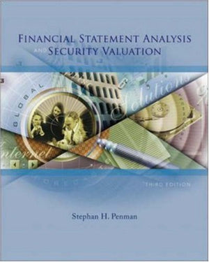 Financial Statement Analysis And Security Valuation,New