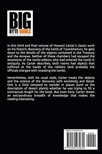 The Tomb of Tutankhamun: Volume IIITreasury & Annex,Used