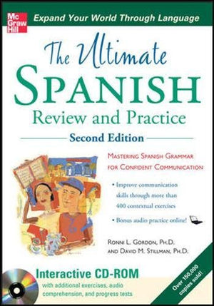 Ultimate Spanish Review and Practice with CDROM, Second Edition (UItimate Review & Reference Series),Used