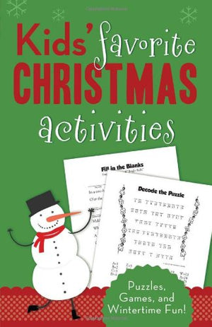 Kids' Favorite Christmas Activities: Puzzles, Games, and Wintertime Fun!,Used