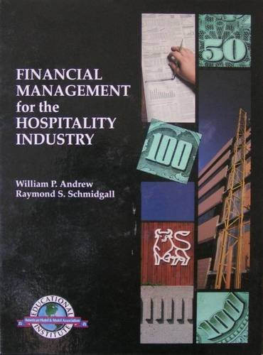 Financial Management for the Hospitality Industry,Used
