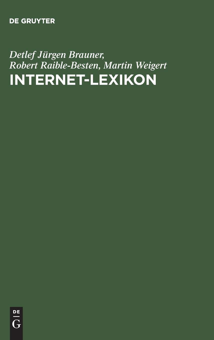InternetLexikon (German Edition),Used