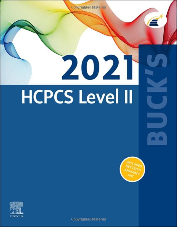 Buck's 2021 HCPCS Level II (HCPCS Level II (Saunders)),Used
