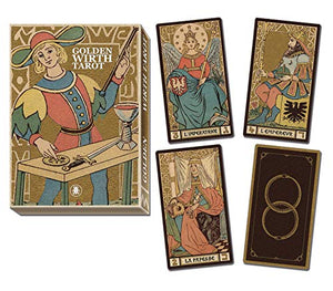 Golden Wirth Tarot Grand Trumps,Used