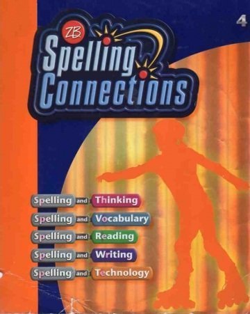 Spelling Connections 4th Grade edition,Used