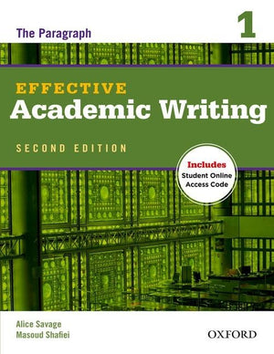 Effective Academic Writing 2e Student Book 1,Used