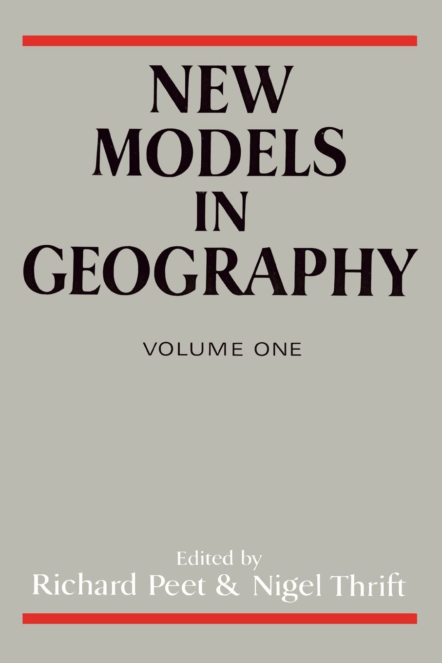 New Models In Geography V 1