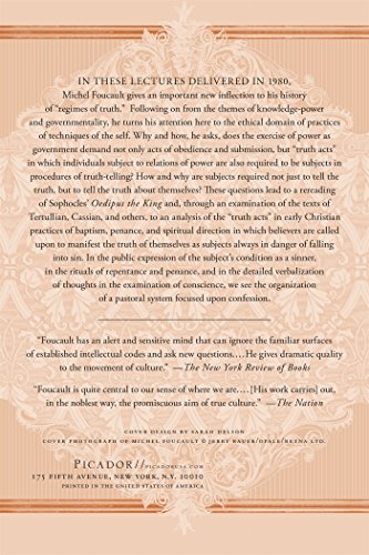 On the Government of the Living: Lectures at the Collge de France, 19791980 (Michel Foucault Lectures at the Collge de France, ,Used